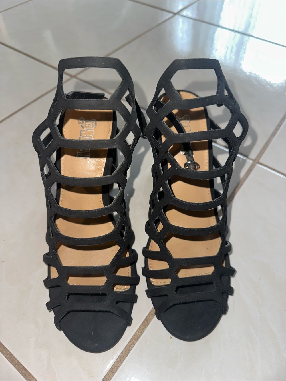 Brash Strappy Heel